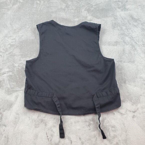 Vintage Nutcracker Christmas Vest Ugly Sweater Holiday Size S READ HOLES - Picture 2 of 15